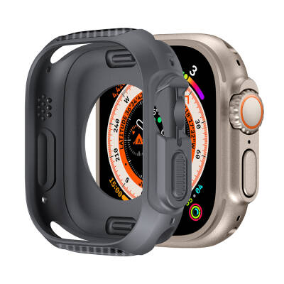 Apple Watch Ultra 49mm Silicone TPU Case Protector Zore Watch Gard 31 - 6