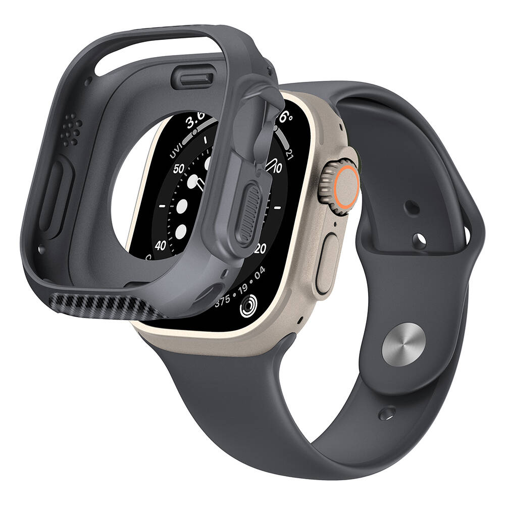 Apple Watch Ultra 49mm Silikon TPU Kasa Koruyucu Zore Watch Gard 31 - 14