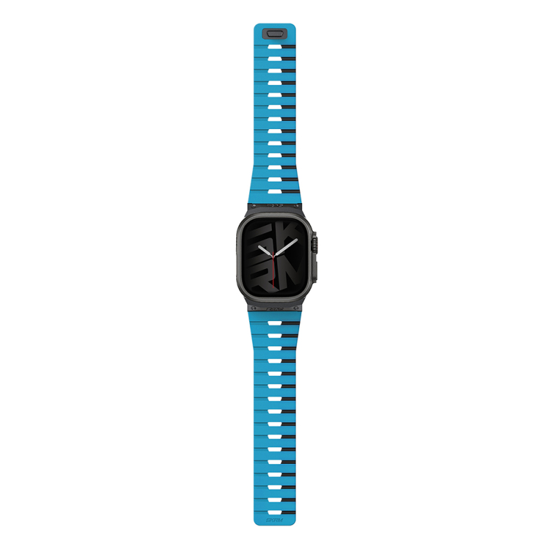 Apple Watch Ultra 49mm Skinarma Gemini Series TPU Magnetic Silicone Band - 10