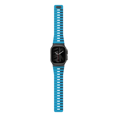 Apple Watch Ultra 49mm Skinarma Gemini Serisi TPU Magnetik Silikon Kordon - 10