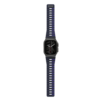 Apple Watch Ultra 49mm Skinarma Gemini Serisi TPU Magnetik Silikon Kordon - 14