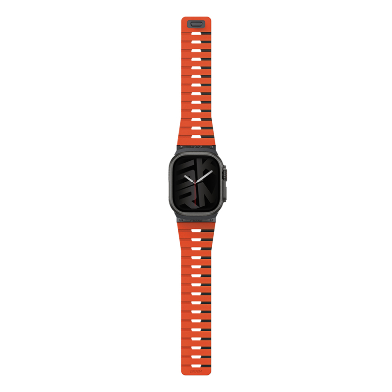 Apple Watch Ultra 49mm Skinarma Gemini Serisi TPU Magnetik Silikon Kordon - 16