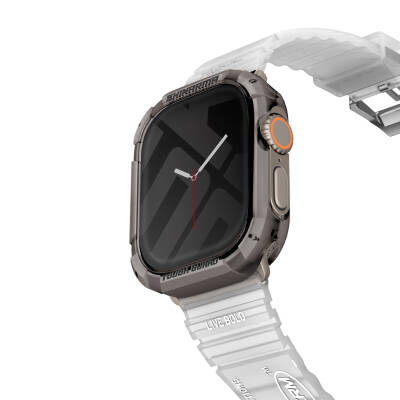 Apple Watch Ultra 49mm SkinArma Kurono Buzlu Tasarım Sert PC Kasa Koruyucu - 1