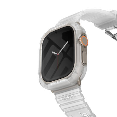 Apple Watch Ultra 49mm SkinArma Kurono Buzlu Tasarım Sert PC Kasa Koruyucu - 5