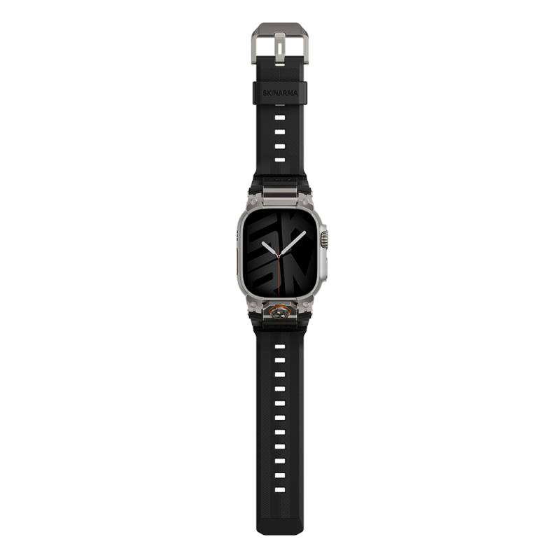 Apple Watch Ultra 49mm SkinArma Talon Serisi Suya Dayanıklı Silikon Kordon - 9