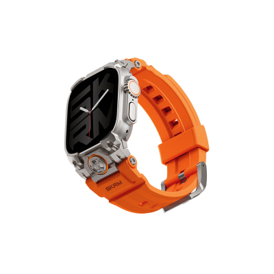 Apple Watch Ultra 49mm SkinArma Talon Serisi Suya Dayanıklı Silikon Kordon - 2