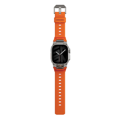Apple Watch Ultra 49mm SkinArma Talon Serisi Suya Dayanıklı Silikon Kordon - 10