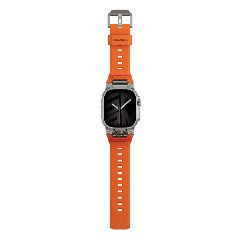 Apple Watch Ultra 49mm SkinArma Talon Serisi Suya Dayanıklı Silikon Kordon - 10