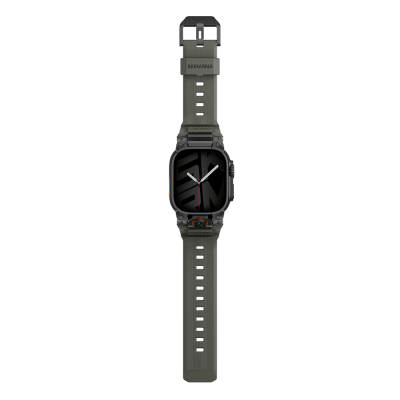 Apple Watch Ultra 49mm SkinArma Talon Serisi Suya Dayanıklı Silikon Kordon - 12