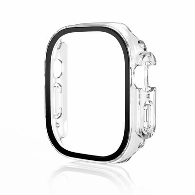 Apple Watch Ultra 49mm Transparent Case and Screen Protector Zore Watch Gard 21 - 2