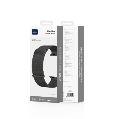Apple Watch Ultra 49mm Wiwu MagFlex Secure Serisi Metal Kordon - 10
