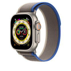 Apple Watch Ultra 49mm Wiwu Trail Loop Naylon Örgü İşlemeli Hasır Kordon Strap Kayış - 4