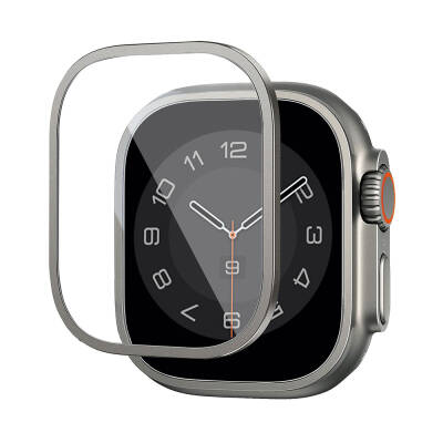 Apple Watch Ultra 49mm Wiwu Wi-JD106 Easy Install Akıllı Saat Temperli Cam Ekran Koruyucu - 8
