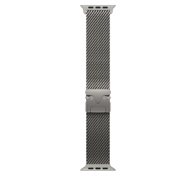 Apple Watch Ultra 49mm Zore KRD-100 Titanyum Hasır Kordon - 9