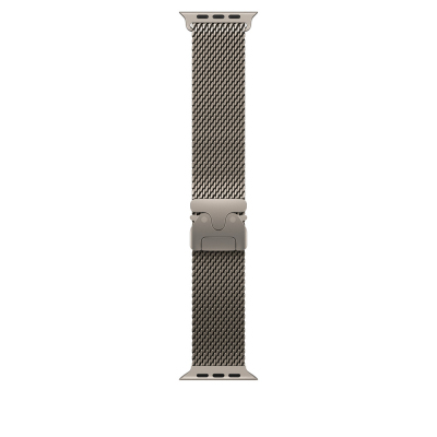 Apple Watch Ultra 49mm Zore KRD-100 Titanyum Hasır Kordon - 10