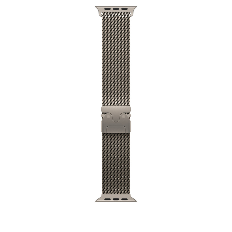 Apple Watch Ultra 49mm Zore KRD-100 Titanyum Hasır Kordon - 10