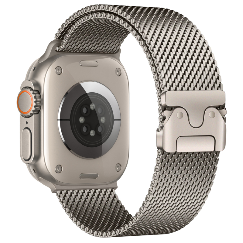 Apple Watch Ultra 49mm Zore KRD-121 Metal Mesh Band - 15