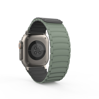 Apple Watch Ultra 49mm Zore KRD-122 Silikon Kordon Strap Kayış - 5