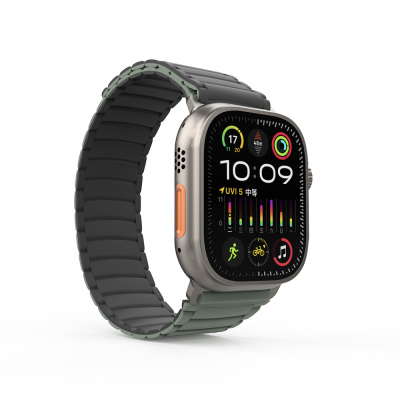 Apple Watch Ultra 49mm Zore KRD-122 Silikon Kordon Strap Kayış - 1