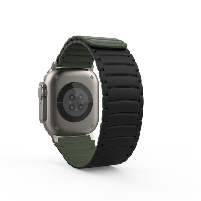 Apple Watch Ultra 49mm Zore KRD-122 Silikon Kordon Strap Kayış - 23