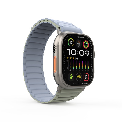 Apple Watch Ultra 49mm Zore KRD-122 Silikon Kordon Strap Kayış - 26