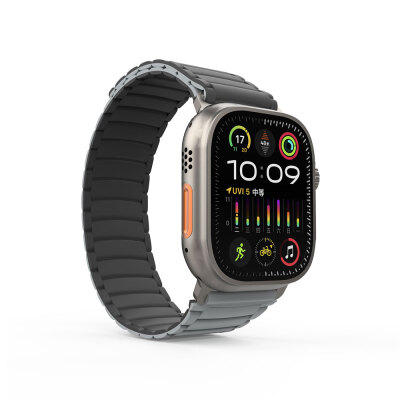 Apple Watch Ultra 49mm Zore KRD-122 Silikon Kordon Strap Kayış - 4