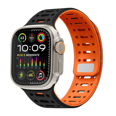 Apple Watch Ultra 49mm Zore KRD-124 Silikon Kordon Strap Kayış - 1