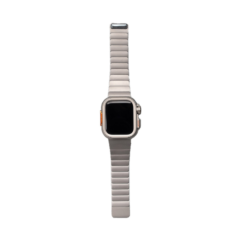 Apple Watch Ultra 49mm Zore KRD-126 Sert Kasa Koruyuculu Metal Kordon - 12