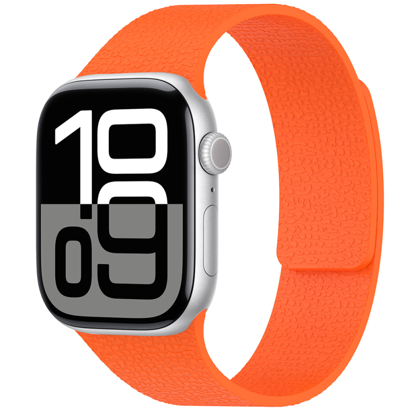 Apple Watch Ultra 49mm Zore KRD-136 Kabartma Desenli Silikon Kordon - 4