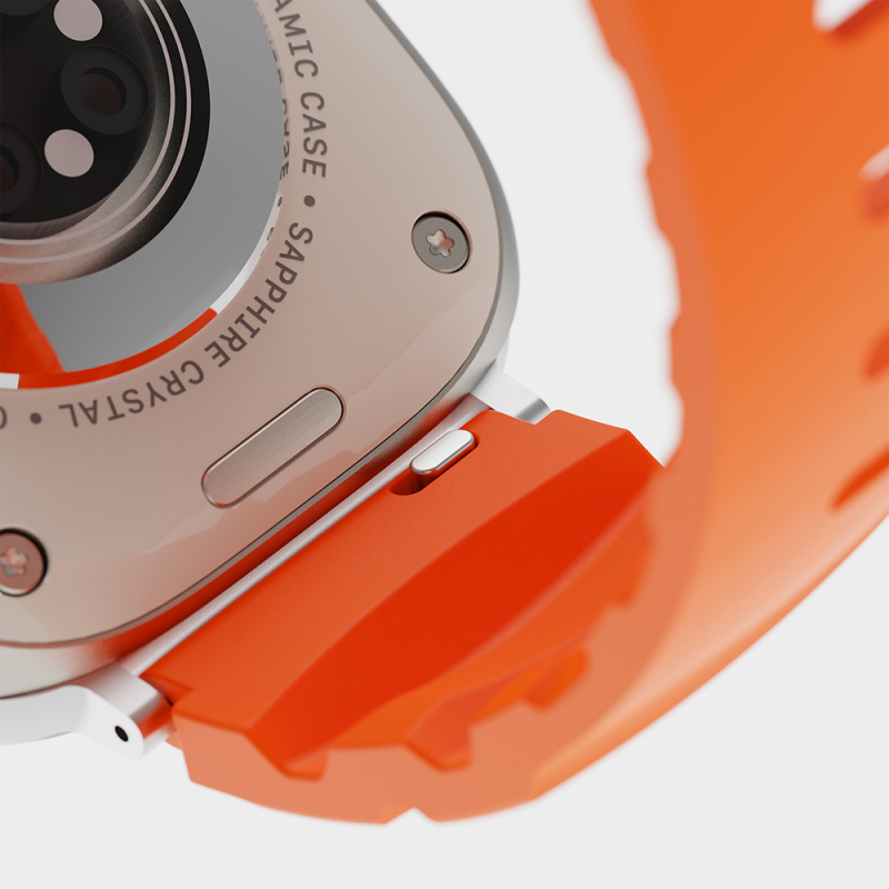 Apple Watch Ultra 49mm Zore KRD-143 Silikon Kordon - 6