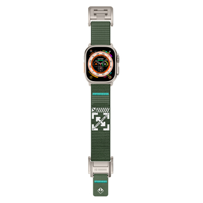 Apple Watch Ultra 49mm Zore KRD-154 Nylon Mesh Strap - 65