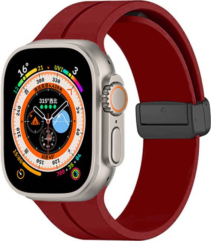 Apple Watch Ultra 49mm Zore KRD-84 Silikon Kordon - 1