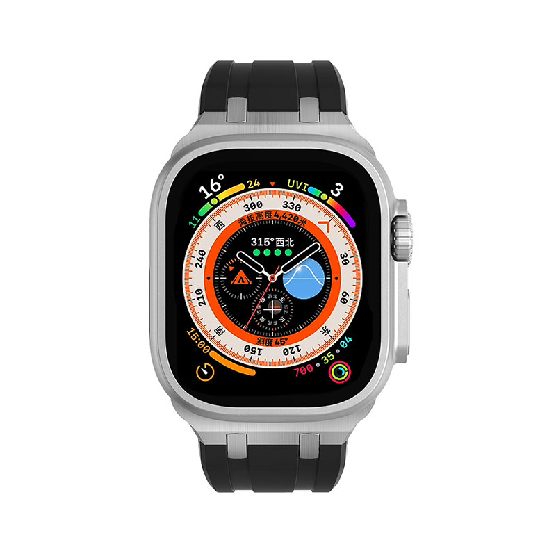 Apple Watch Ultra 49mm Zore KRD-89 Silikon Kordon - 19