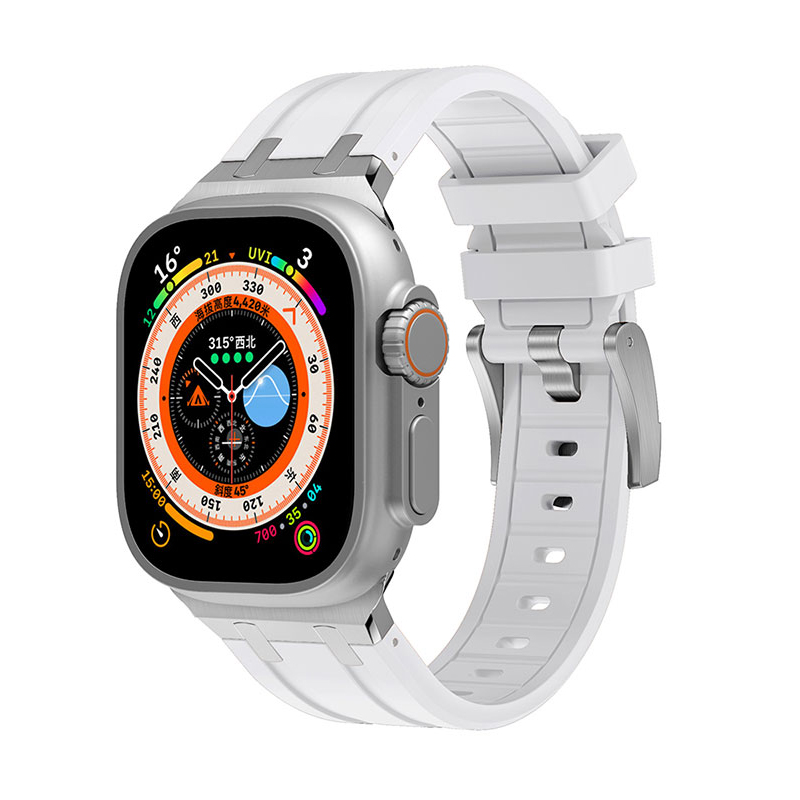 Apple Watch Ultra 49mm Zore KRD-89 Silikon Kordon - 8