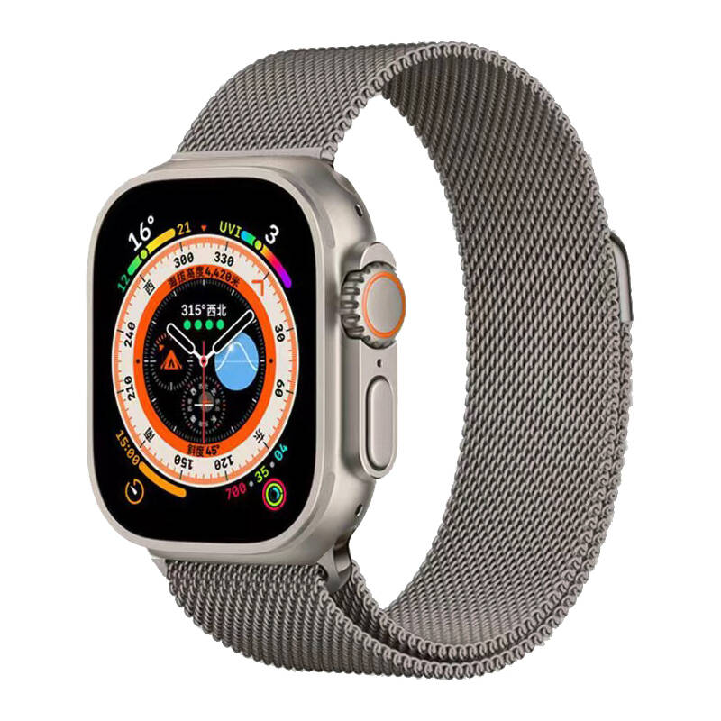 Apple Watch Ultra 49mm Zore KRD-98 Metal Band - 1