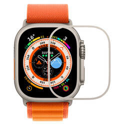 Apple Watch Ultra 49mm Zore Metal Kasa Koruyucu Saat Çerçevesi - 2