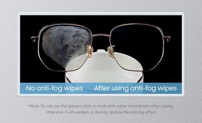 ​Benks Anti-Fog Buğu Önleyici Temizlik Bezi - 10