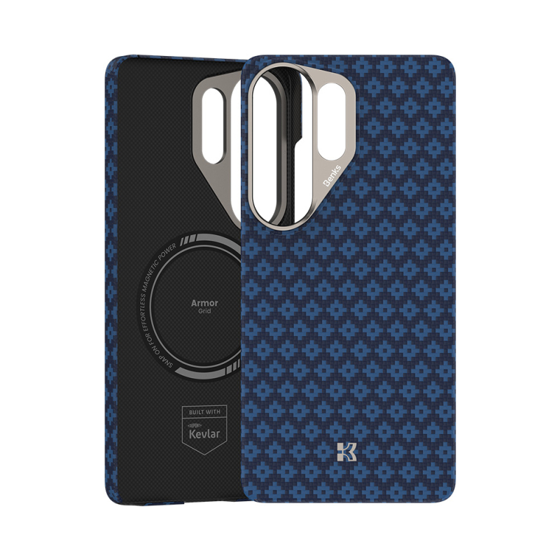 Benks ArmorAir ArmorGrid Series Kevlar Case for Galaxy S26 Ultra with M-Safe Charging Feature - 3