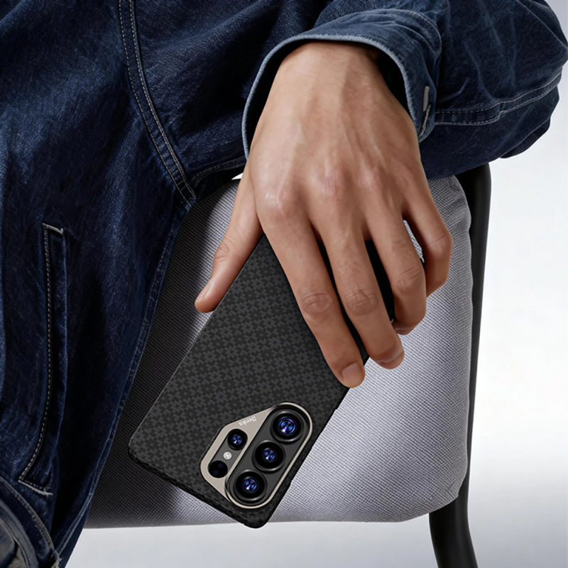 Benks ArmorAir ArmorGrid Series Kevlar Case for Galaxy S26 Ultra with M-Safe Charging Feature - 14