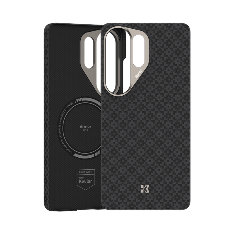 Benks ArmorAir ArmorGrid Series Kevlar Case for Galaxy S26 Ultra with M-Safe Charging Feature - 4