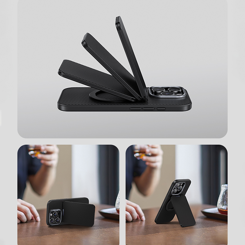 Benks ArmorGo 600D Aramid Fiber Magnetic Stand Card Holder - 17