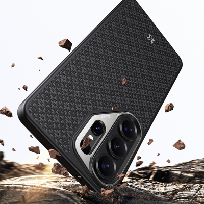 Benks ArmorPro ArmorGrid Series Kevlar Case for Galaxy S26 Ultra with M-Safe Charging Feature - 7