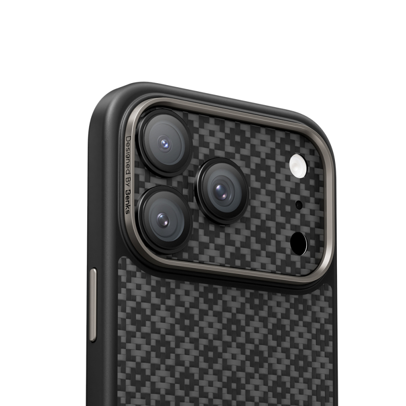 Benks ArmorWarrior ArmorGrid Series Kevlar Camera Lens Protector for Apple iPhone 17 Pro - 11