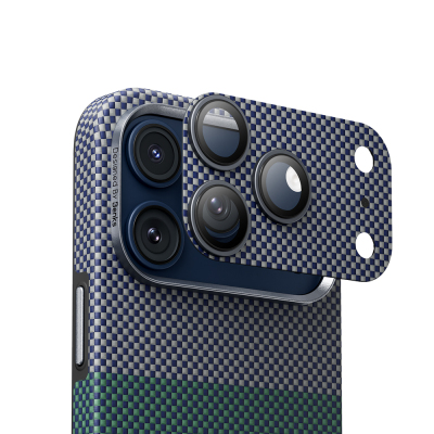 Benks ArmorWarrior Aurora Series Kevlar Camera Lens Protector for Apple iPhone 17 Pro - 3