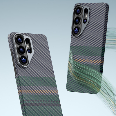 Benks Aurora ArmorAir Kevlar Case for Galaxy S26 Ultra with M-safe Charging Feature and Carbon Fiber Design. - 8