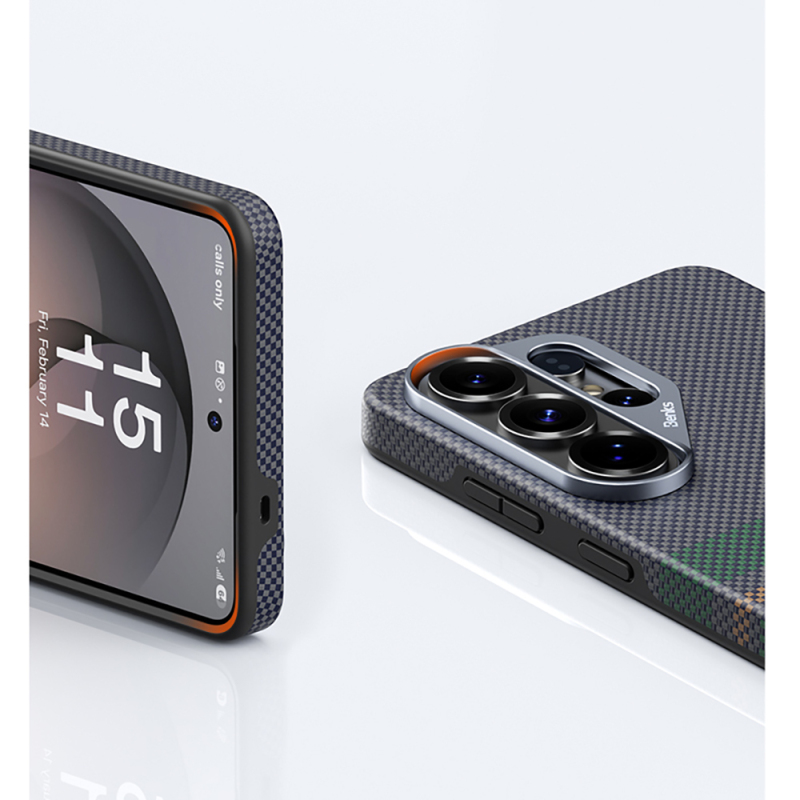 Benks Aurora ArmorPro Kevlar Case for Galaxy S26 Ultra with M-safe Charging Feature and Carbon Fiber Design. - 11