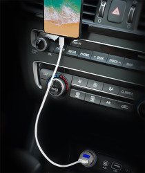 Benks C27 Dual Usb Car Charger 4.8A - 2