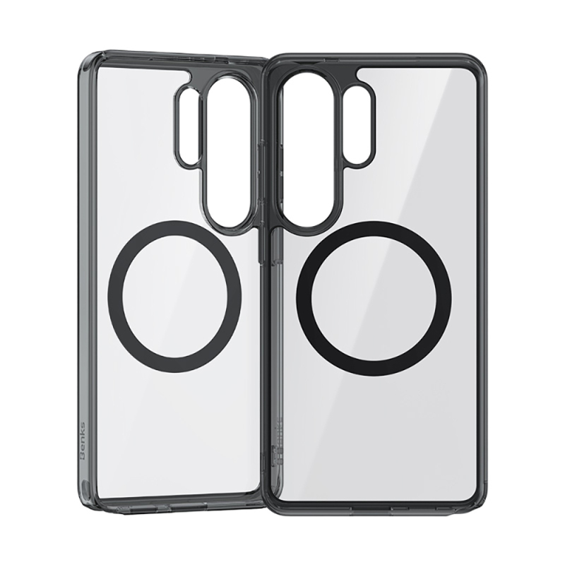 Benks Crystal Series Transparent Case for Galaxy S26 Ultra with M-safe Charging Feature - 4