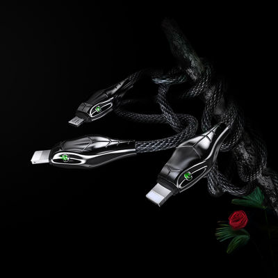 Benks D27 3 in 1 Snake Lightning+Lightning+Micro Cable 1.5M - 5