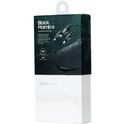 Benks D27 3 in 1 Snake Lightning+Lightning+Type-C Cable 1.5M - 6